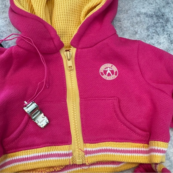 1995 ✨Retired✨Pleasant Company Miss AG Bear Athletic Sweatsuit w/whistle - Picture 2 of 7